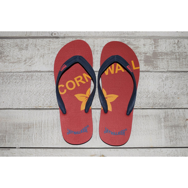 J Shoes Jaywalker - Cornwall Flip Flop - Red