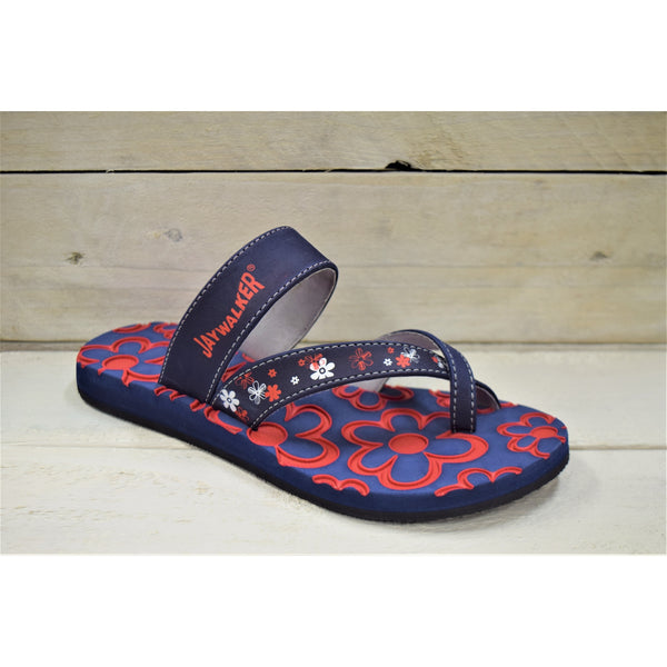j shoes Jaywalker - Padstow - Red/Navy