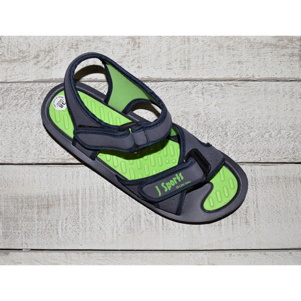 J Shoes Jaywalker - Polzeath Sandal - Navy/Lime