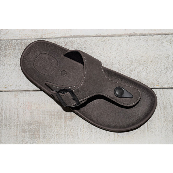 J Shoes Jaywalker - Summer Spa Flip Flop - Brown
