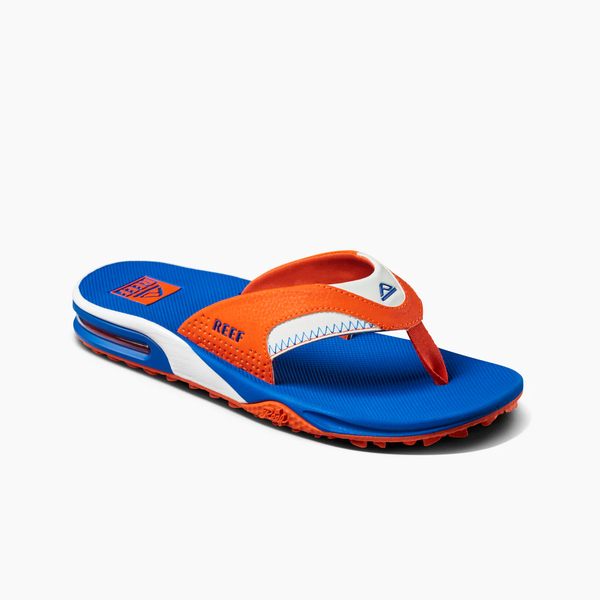 j shoes Reef - Fanning Pregame - Blue/Orange