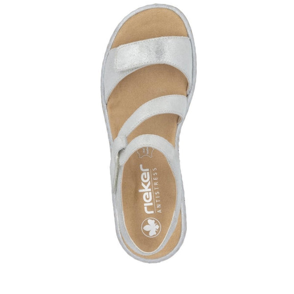 J Shoes Rieker - 659C7-93 - Silver