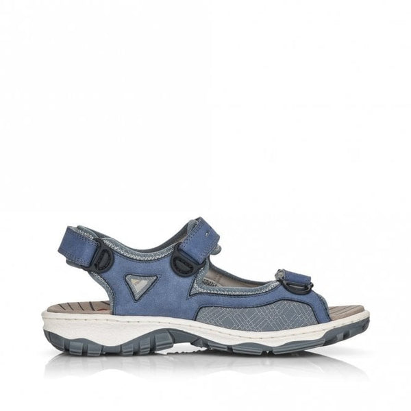 J Shoes Rieker - 68874-14 - Blue Sandal