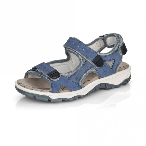j shoes Rieker - 68874-14 - Blue Sandal