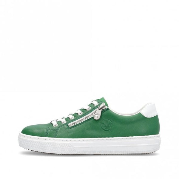 J Shoes Rieker - L59L1-52 - Green Lace Up