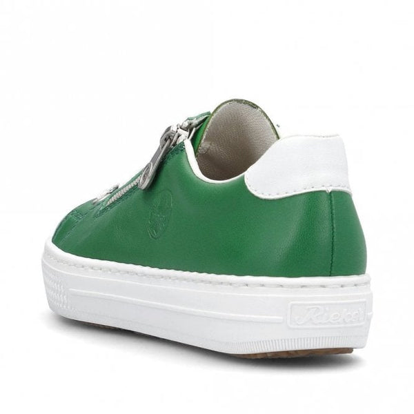 J Shoes Rieker - L59L1-52 - Green Lace Up