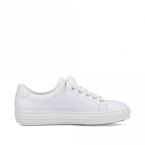J Shoes Rieker - L59L1-83 - White Lace Up