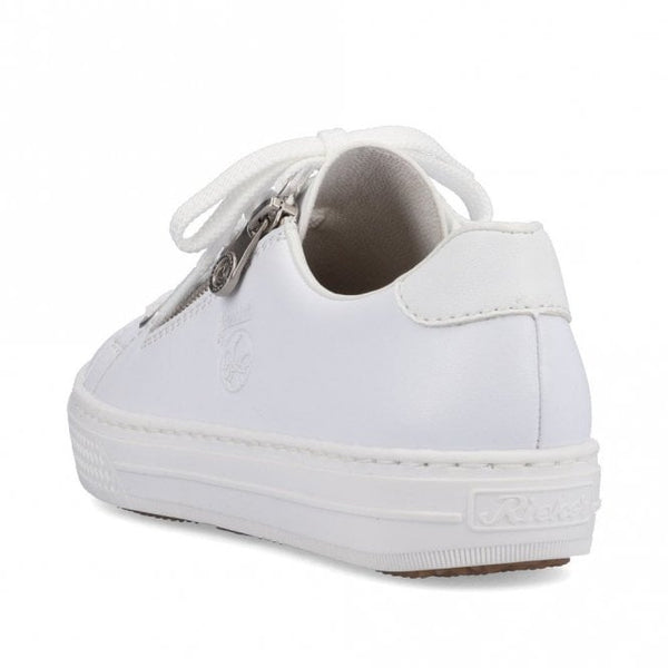 J Shoes Rieker - L59L1-83 - White Lace Up