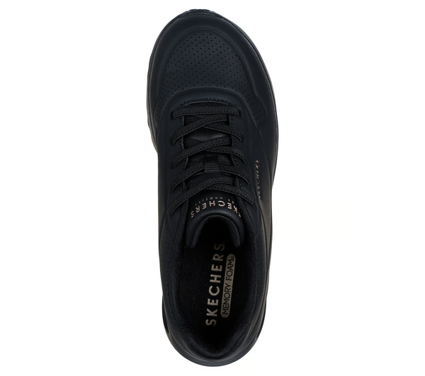 J Shoes Skechers - Uno Lite - Lite Work - Black