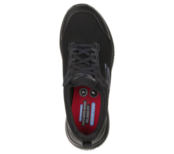 J Shoes Skechers - Work - Squad SR - Black