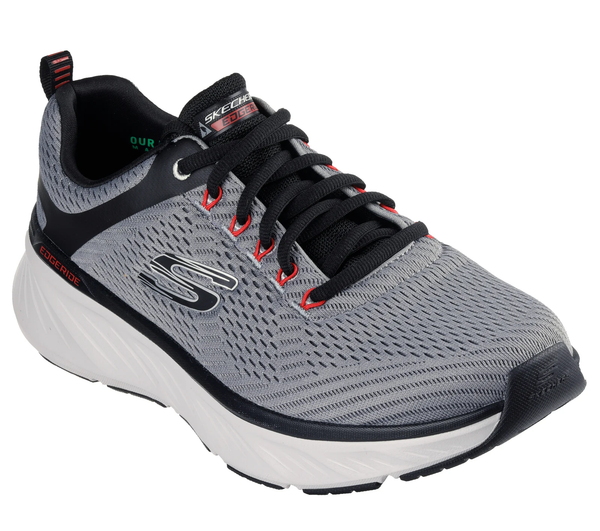 j shoes Skechers - Relaxed Fit: Edgeride - Contention - Charcoal/Black