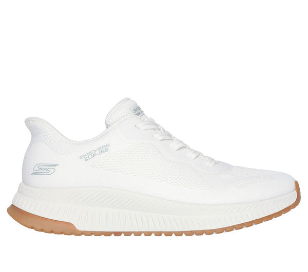 J Shoes Skechers - Slip-ins - Bobs Squad 4 Staple Look - White