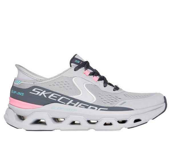J Shoes Skechers - Slip-ins - Glide-Step Atlus - Grey/Pink