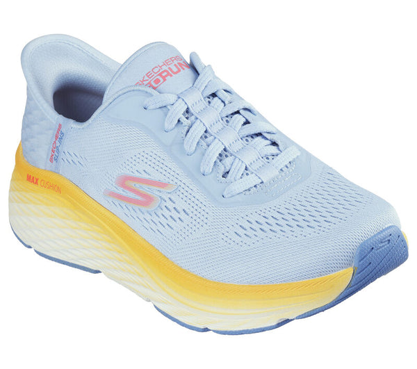 j shoes Skechers - Slip-ins - Max Cushioning Elite 2.0 Solace - Blue/Orange