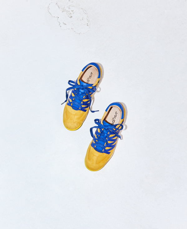 J Slides ALINA Sneaker Yellow