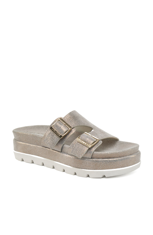 J Slides BIANCA Sandal Bronze Metallic
