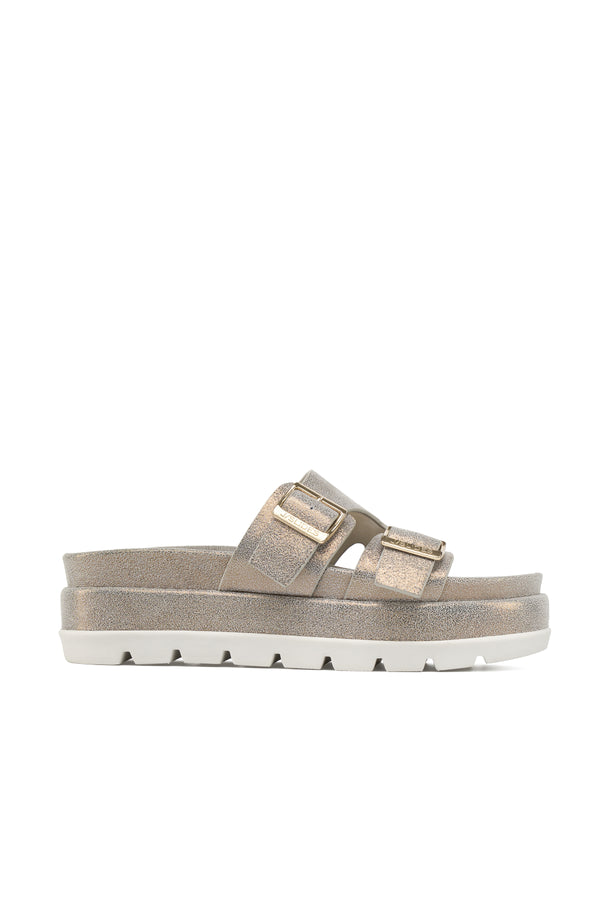 j slides BIANCA Sandal bronze metallic