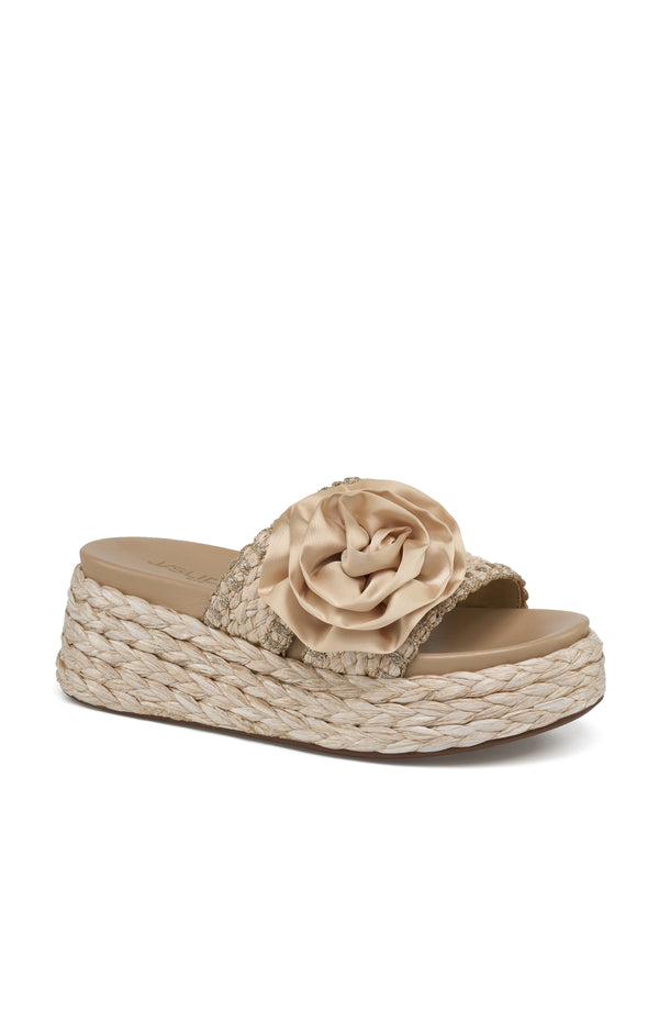 J Slides BREE Sandal Natural