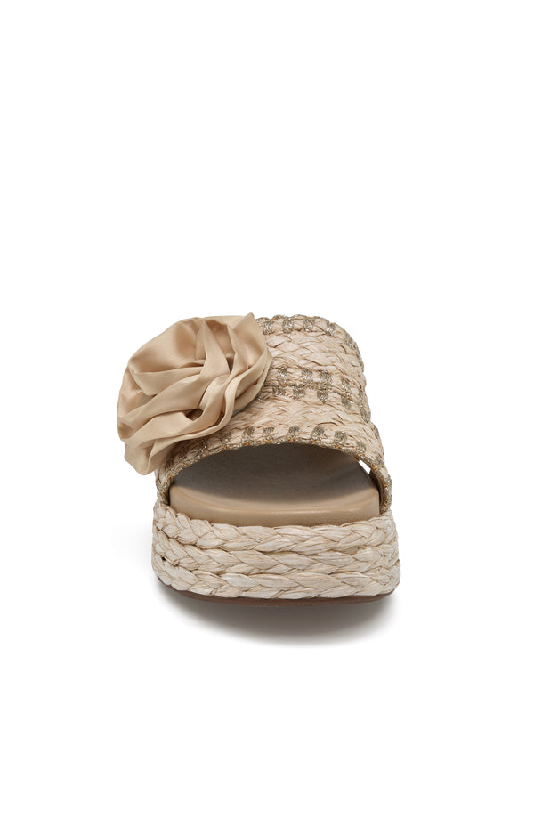 J Slides BREE Sandal Natural