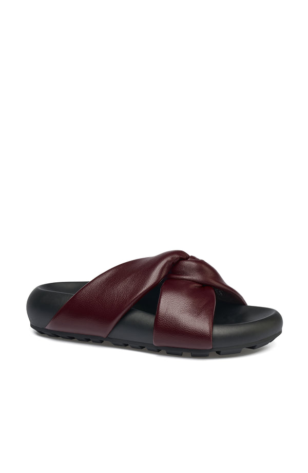 J Slides CALISTA Sandal Burgundy