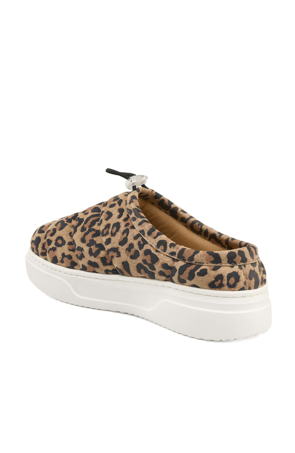 J Slides COCO Sneaker LEOPARD PRINT
