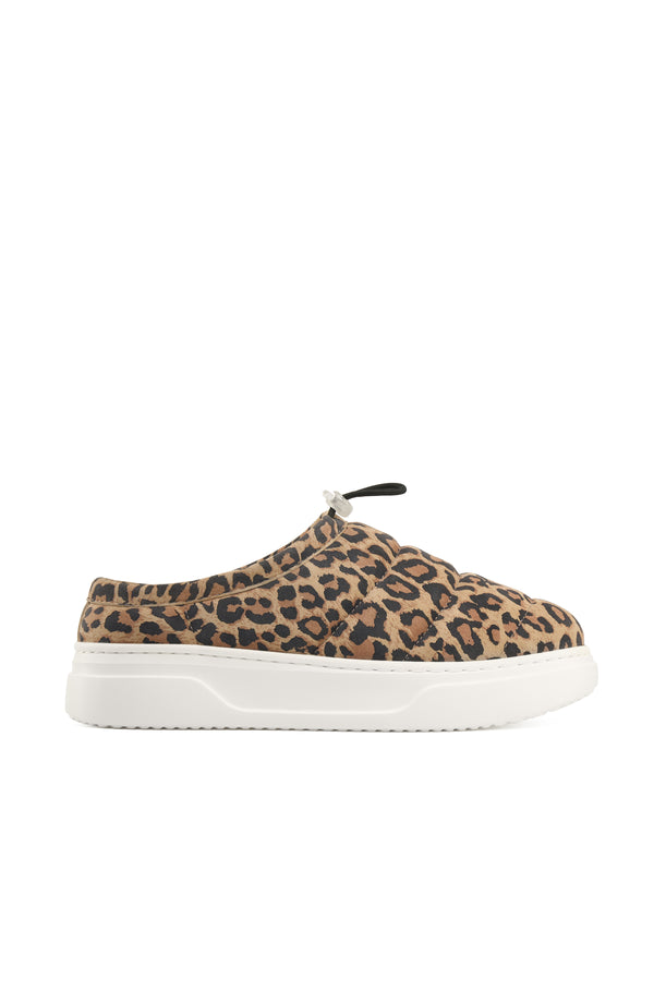j slides COCO Sneaker LEOPARD PRINT