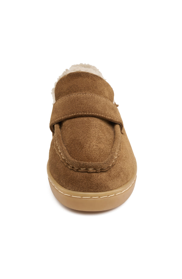 J Slides HATHOR Sneaker TAN SUEDE