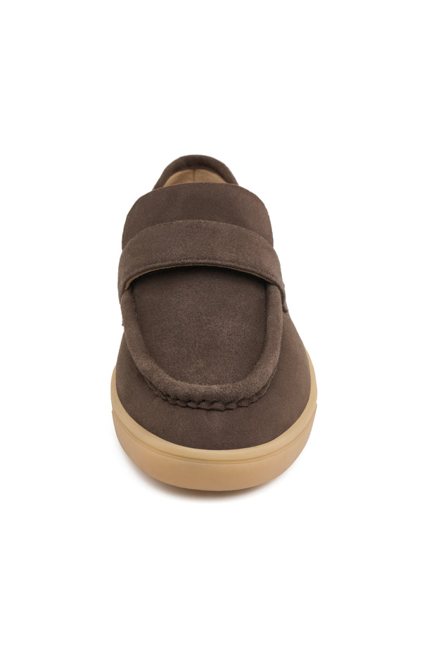 J Slides HEATH Sneaker DARK BROWN