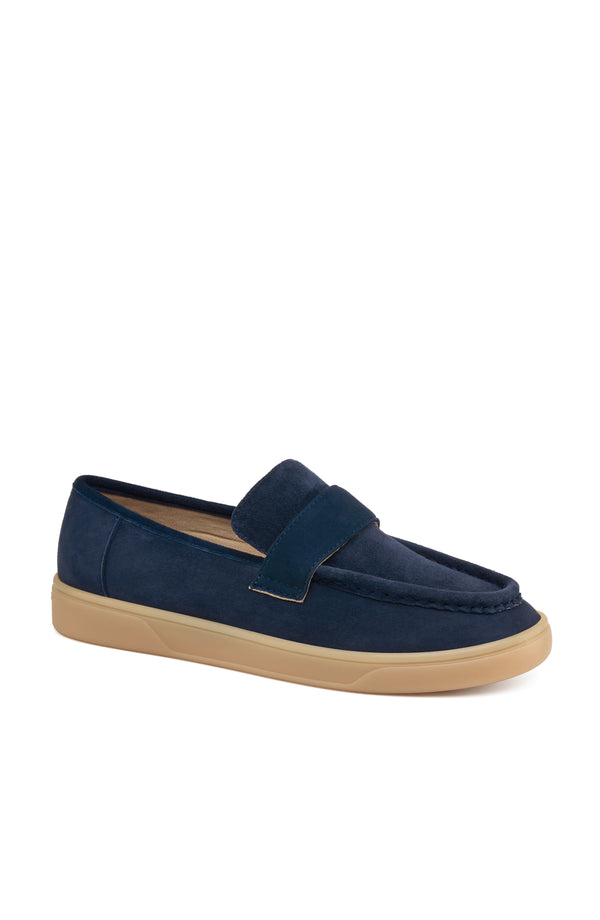 J Slides HEATH Sneaker NAVY SUEDE