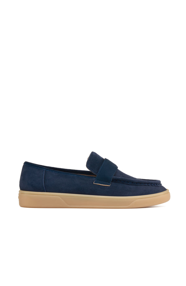j slides HEATH Sneaker NAVY SUEDE