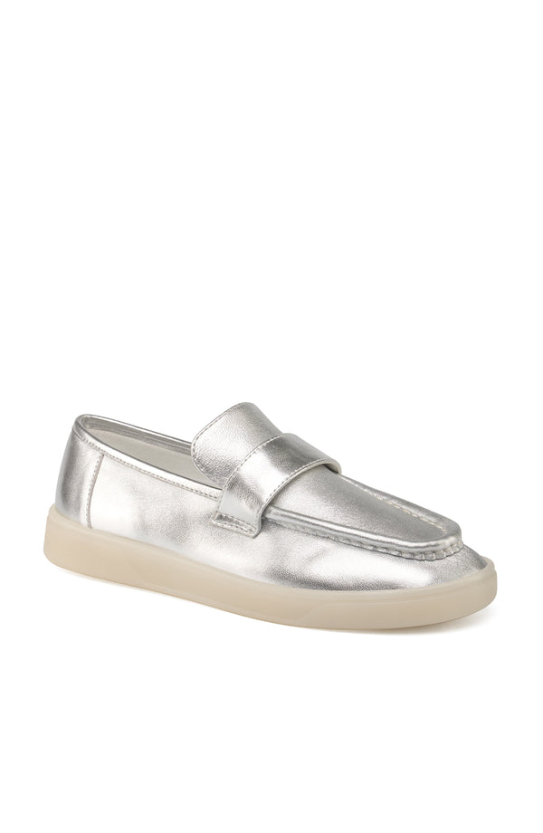 J Slides HEATH Sneaker SILVER
