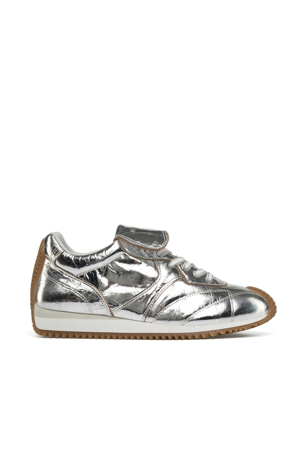 j slides LOTTIE silver metallic