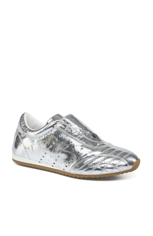 J Slides PARIS Sneaker SILVER MIRROR