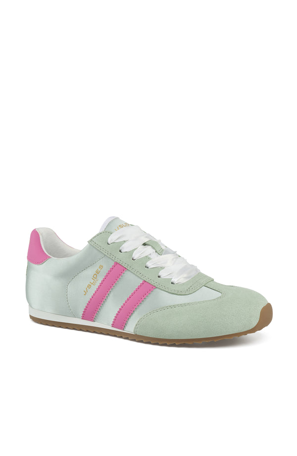 J Slides PEGGY Sneaker Mint Green Pink