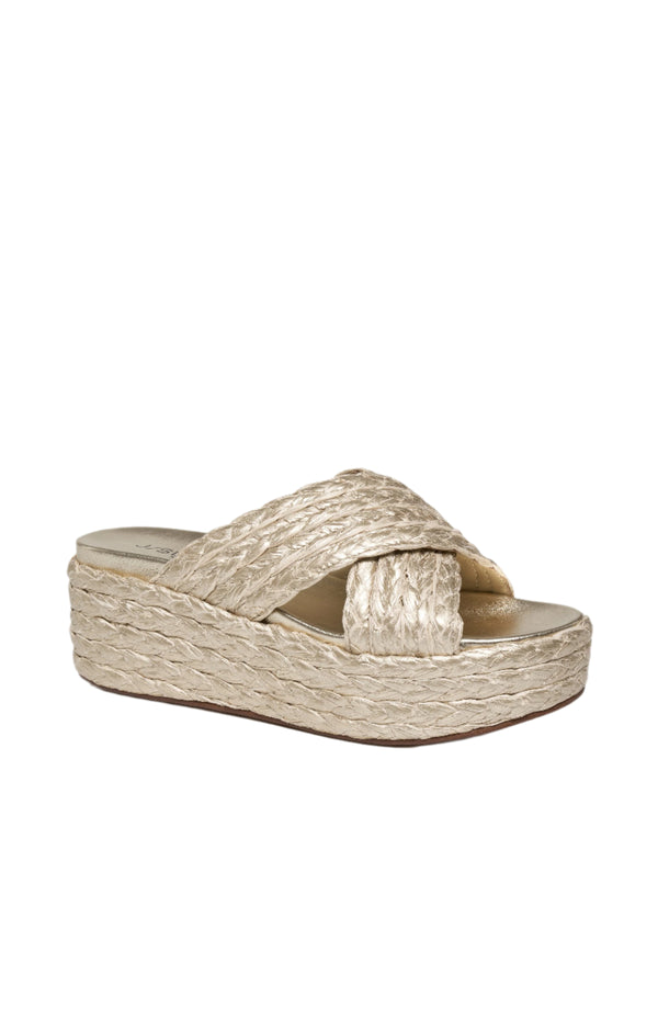 J Slides QUIVER Lt Gold