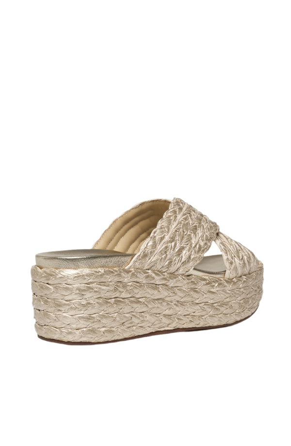 J Slides QUIVER Lt Gold