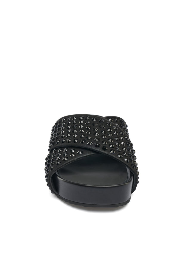 J Slides SELINA Sandal BLACK STONES