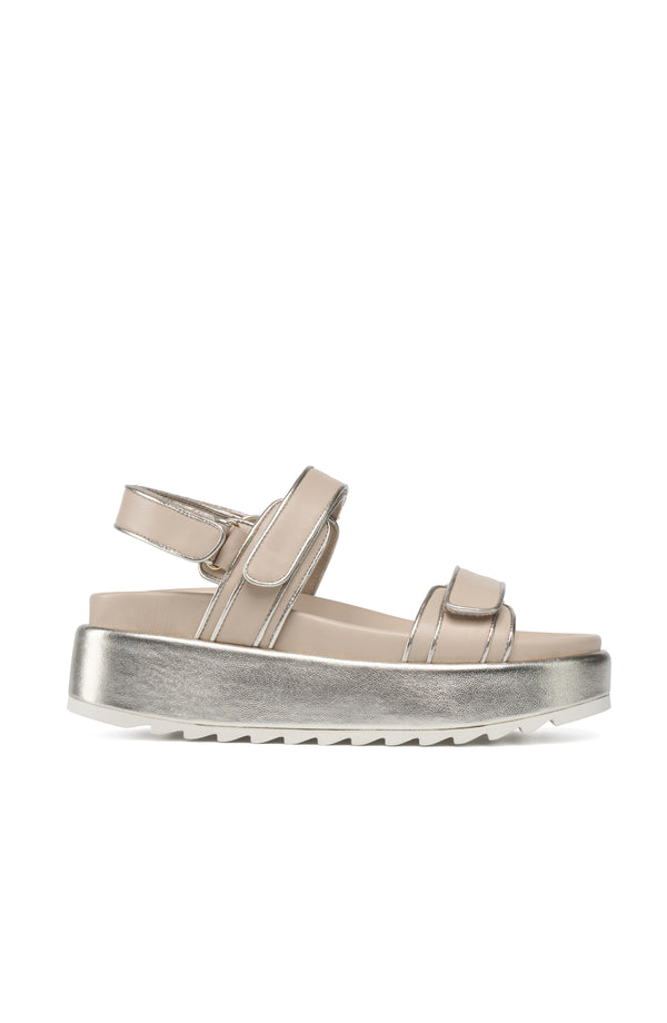 j slides SOPHIE light sand gold