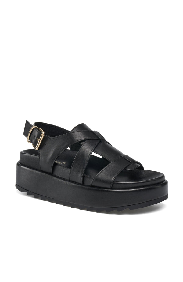 J Slides SUTTON Black