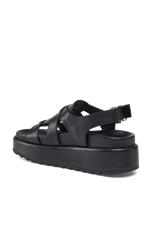 J Slides SUTTON Black