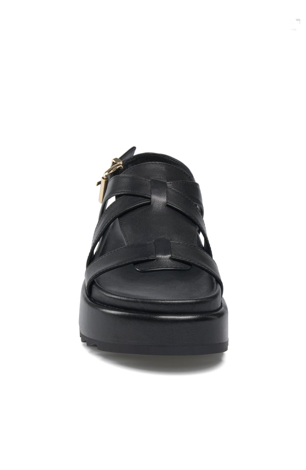 J Slides SUTTON Black