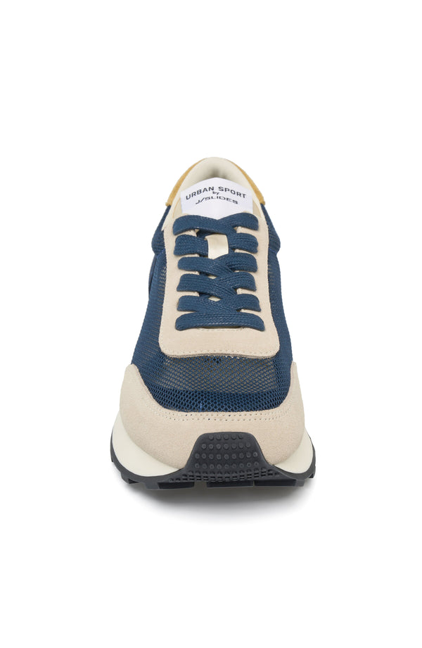 J Slides VALENCIA Sneaker Beige/Navy