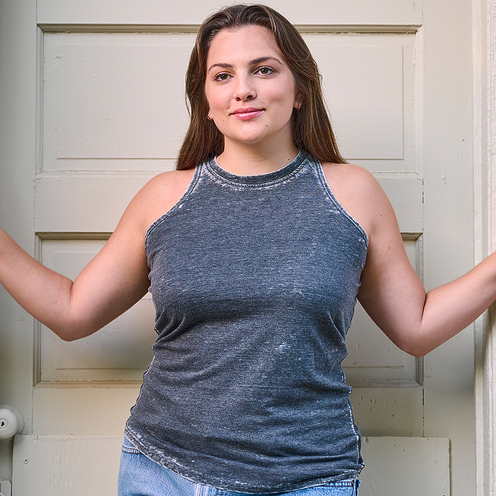 j. america 8117 LADIES ZEN JERSEY TANK