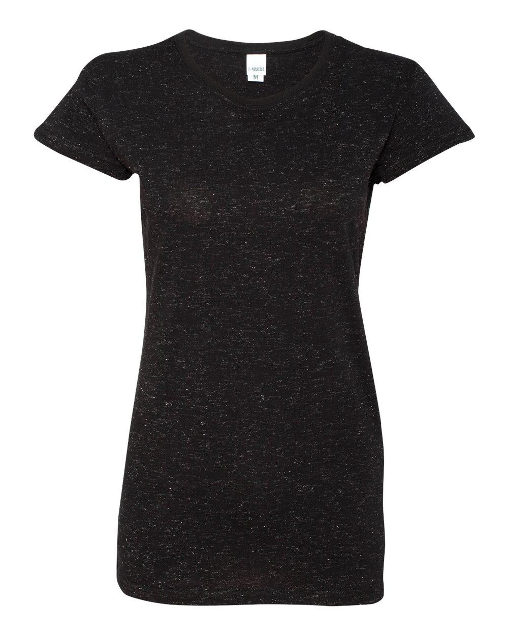 J. America 8138 LADIES GLITTER TEE