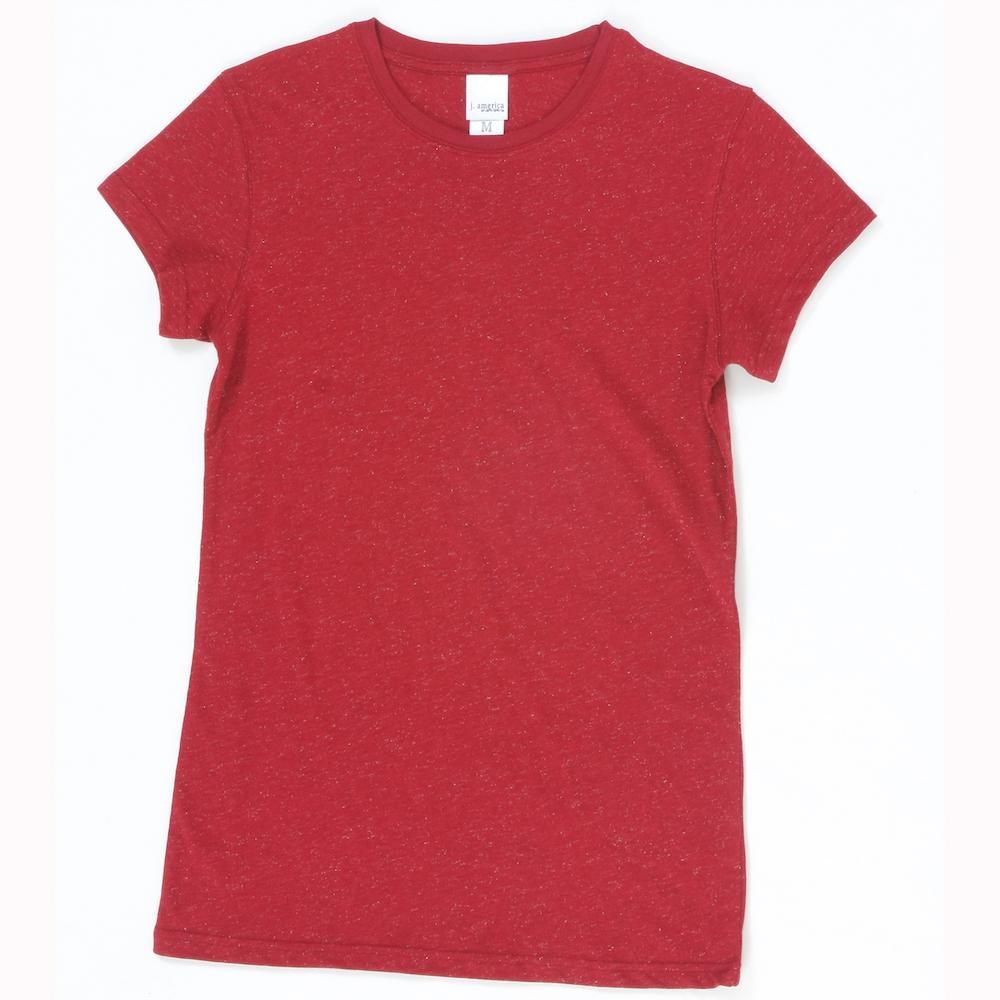 J. America 8138 LADIES GLITTER TEE