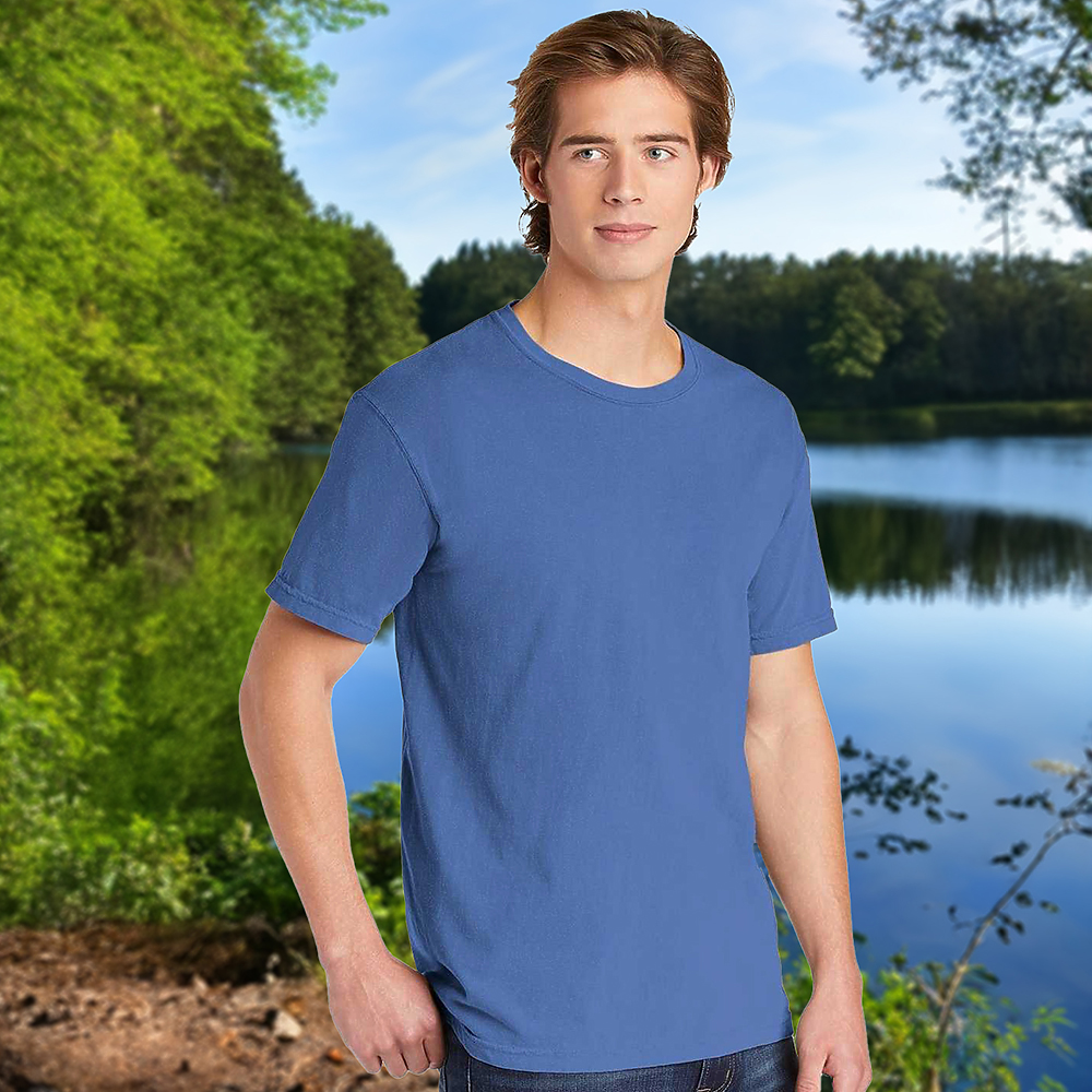 j. america 8170 COMFORT DYE JERSEY TEE