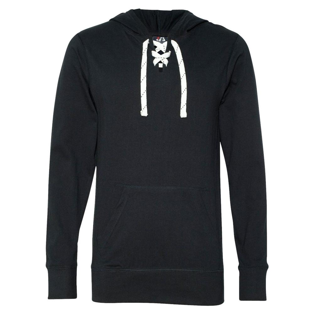 J. America 8231 SPORT LACE JERSEY HOOD