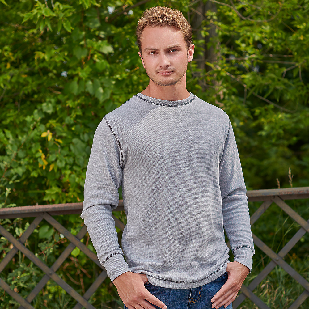 j. america 8238 VINTAGE LONG SLEEVE THERMAL T