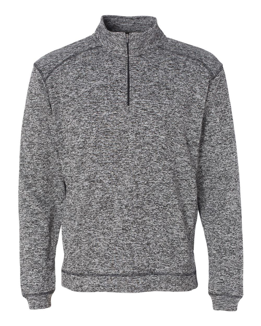 J. America 8614 COSMIC POLY FLEECE 1/4 ZIP