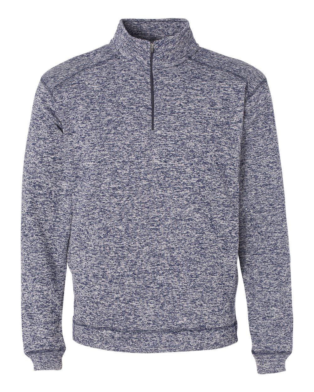 J. America 8614 COSMIC POLY FLEECE 1/4 ZIP